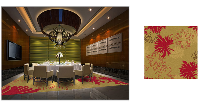 餐廳包間地毯