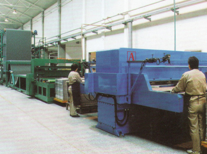 方塊地毯生產(chǎn)線