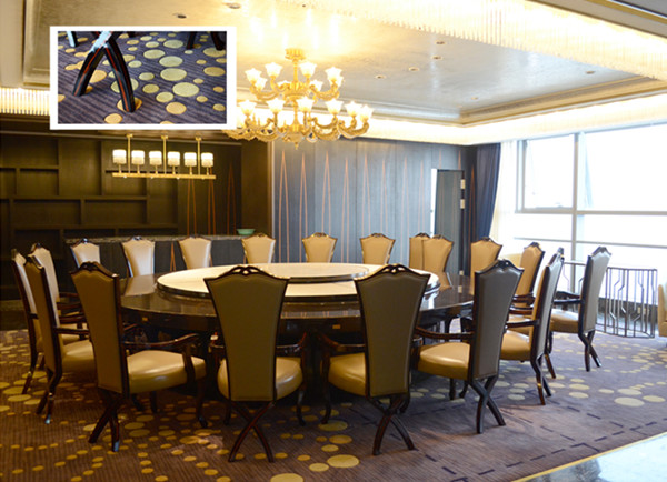 酒店餐廳羊毛地毯